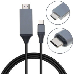 Kabel Adapter USB typ-C do HDMI wtyk 4K ULTRA HD 1.5m