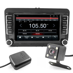 GoMedia 7021A Multimedialne radio samochodowe 7" z GPS, Android, Kamera cofania, 2 DIN