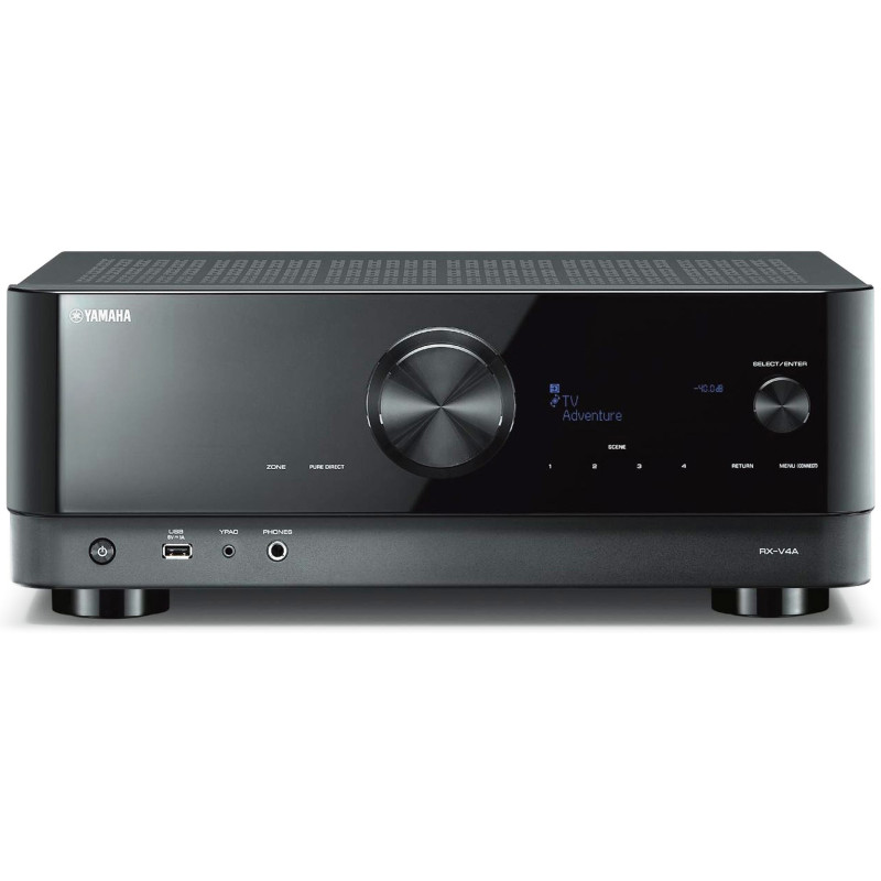 Yamaha RX-V4A + NS-555 + C444 + 333 + SW300. Zestaw kina domowego