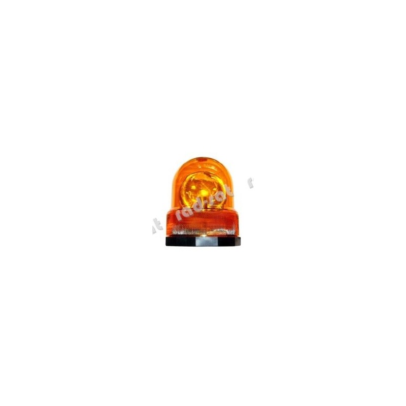 Lampa ostrzegawcza "Kogut", pomarańczowa, obrotowa na 12V